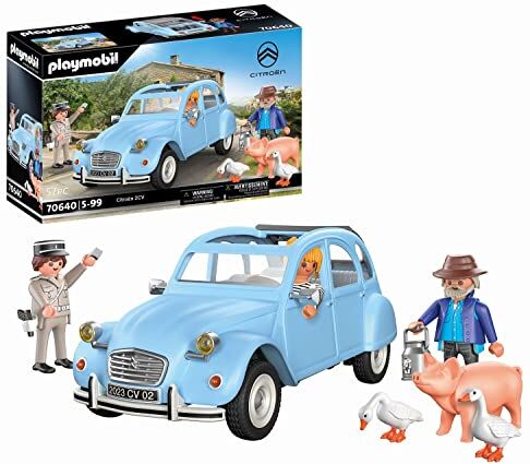 Playmobil Classic Car  Citroën 2 CV, modellino di Auto per Adulti e Auto aiocattolo per Bambini, 5-99 Anni