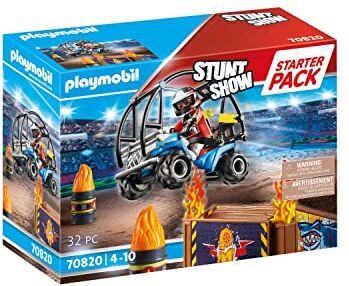 Playmobil 70820 Starterpack Stuntshow Quad Met Vuurhelling