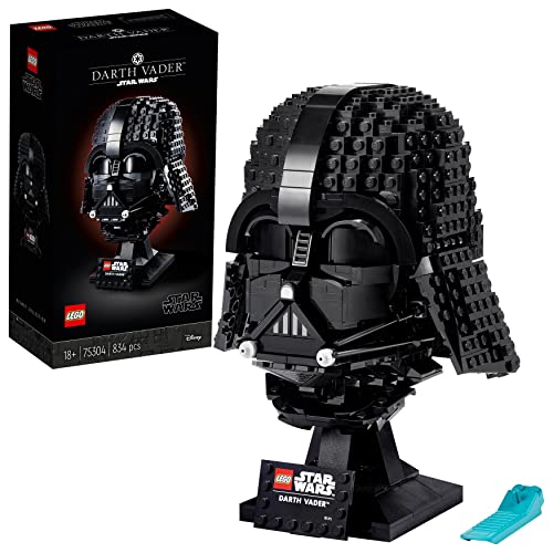 Lego Star Wars Casco di Darth Vader, Modellino da Costruire Fai da Te in Mattoncini per Adulti e Fan di Guerre Stellari, Idee Regalo per Uomo, Donna, Lui o Lei, Gadget da Collezione