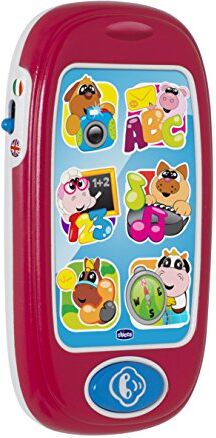 Chicco Smartphone Degli Animali, Gioco Elettronico Educativo Bilingue per Bambini, 6-36 Mesi