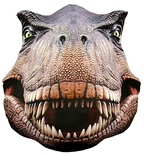 Splat Planet Cuscino Giocattolo Dinosauro T-Rex Cuscino-Realistico Gigante Design 3D Morbido Cuscino Imbottito Comodo Cuscino A Tema Animali Giocattolo per Camera Da Letto, Sala Giochi e Soggiorno