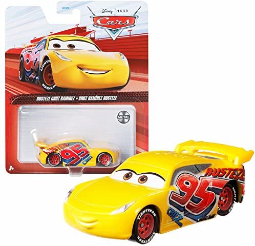 Mattel Selezione Veicoli Racing Style   Disney Cars   Cast 1:55 Veicoli Auto, DXV29N Cars 3 Single:Rusteze Cruz Ramirez