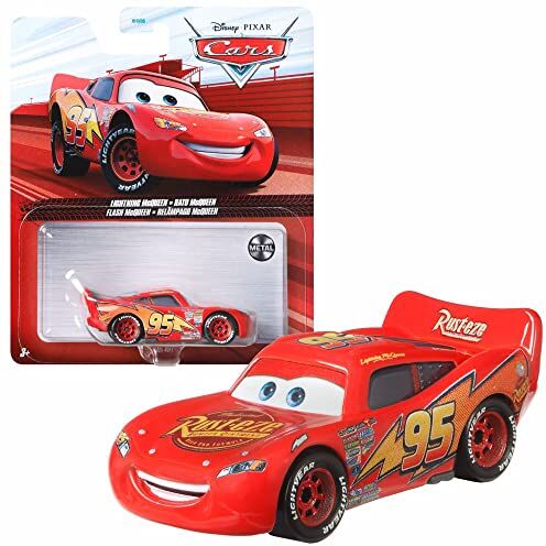 Mattel Selezione Veicoli Racing Style   Disney Cars   Cast 1:55 Veicoli Auto, DXV29N Cars 3 Single:Lightning McQueen