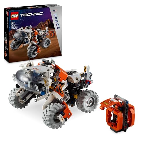 Lego Technic Loader Spaziale LT78, Set di Giochi Spaziali per Bambini e Bambine da 8 Anni, Veicolo Giocattolo per l'Esplorazione, Modellino da Costruire a Tema Spazio, Idea Regalo di Compleanno