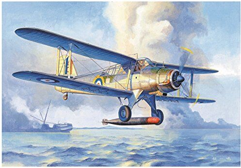 Trumpeter - Fairey Albacore Torpedo Bomber Modellino in plastica Colori, 002880