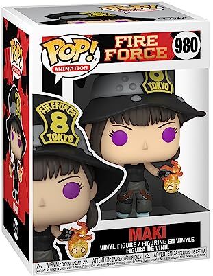 Funko Pop! Animation: Fire Force Maki Oze Figura in Vinile da Collezione Idea Regalo Merchandising Ufficiale Giocattoli per Bambini e Adulti Anime Fans Figura per i Collezionisti