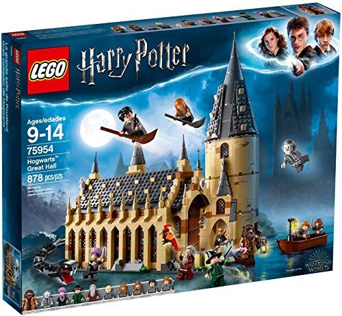 Lego Harry Potter La Sala Grande di Hogwarts, Giocattolo e Idea Regalo per gli Amanti del Mondo della Magia, Set di Costruzioni per Ragazzi,