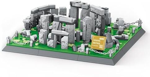 WANGE Modello architettonico da Costruire con i mattoncini. Stonehenge Inghilterra