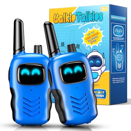 Adeokay Walkie-Talkie Bambini, Regalo Bambino 3 4 5 6 7 8 9 10 11 12 Anni Giochi Bambini 3-12 Anni Giocattoli Bambino 3-12 Anni Giocattoli da Esterno