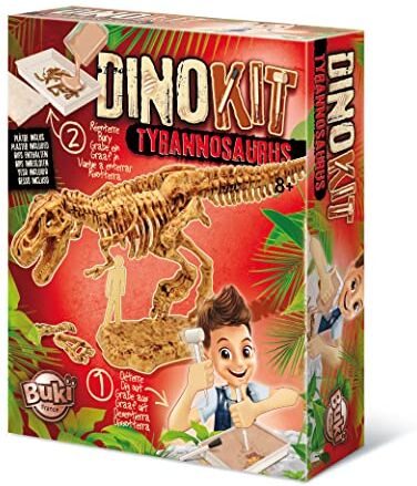 Buki France - T-Rex Dino Kit da Scavare, Multicolore,