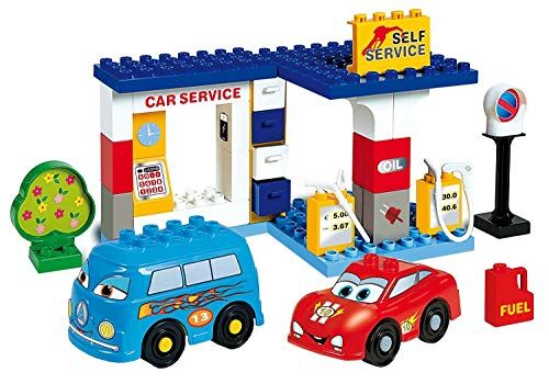 Unico COSTRUZIONE  Cars For Kids-Stazione di Servizio 43pz 8565