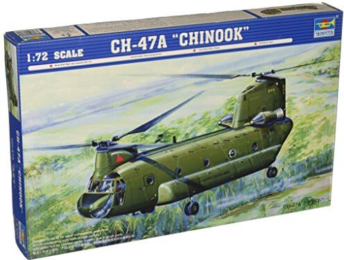 Trumpeter 01621 Modellino CH47A Chinook, Medio