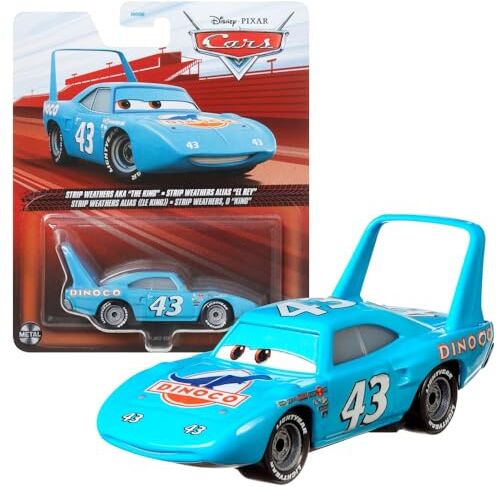 Mattel Selezione Veicoli Racing Style   Disney Cars   Cast 1:55 Veicoli Auto, DXV29N Cars 3 Single:King