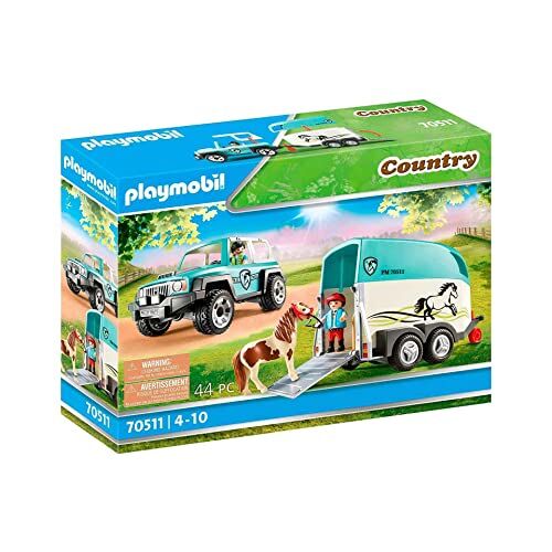 Playmobil Country , Fuoristrada con rimorchio, dai 4 Anni