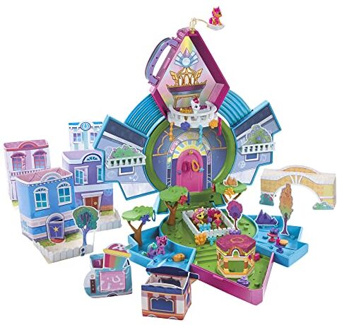 Hasbro My Little Pony, Magia del Minimondo, Epic Mini Crystal Brighthouse, playset con 5 Action Figure collezionabili, per Bambine e Bambini dai 5 Anni in su