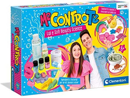 Clementoni - Me Contro Te-Beauty Science Gioco Creativo, Multicolore,