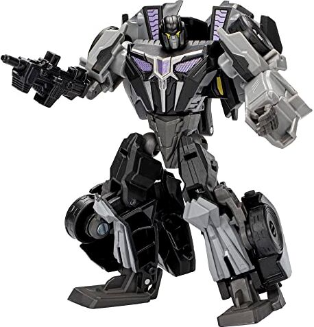 Transformers Studio Series Deluxe 02, Action Figure di Barricade Gamer Edition da 11 cm, Ispirata al Videogioco : War of Cybertron