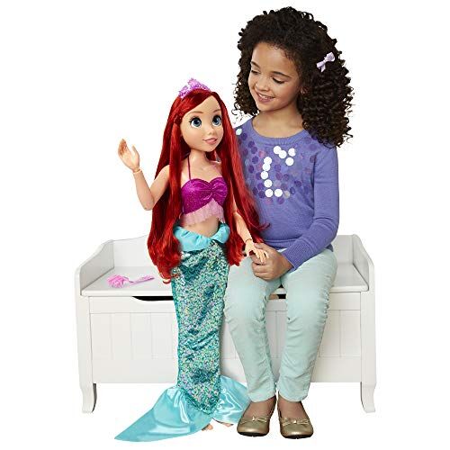 Disney Bambola Ariel 80 cm estremamente dettagliata perfetto per le bambine amanti del cartone e adatto dai 3 anni in su