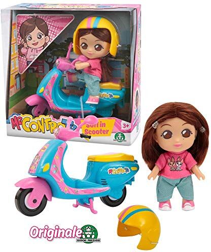 Giochi Preziosi Me Contro Te Mini Doll 12 cm Sofi in Scooter, per Rivivere Tutte le Avventure con il Suo Scooter Glitterato, per Bambine a Partire dai 3 Anni, Multicolore, ,