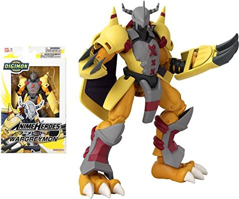 Bandai Anime Heroes, Digimon, Action Figure Digimon Wargreymon 17 Cm,