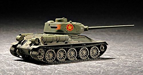 Trumpeter 07207 Kit di Costruzione modellino carro Armato sovietico T-34/85 del 1944 in Scala 1:72