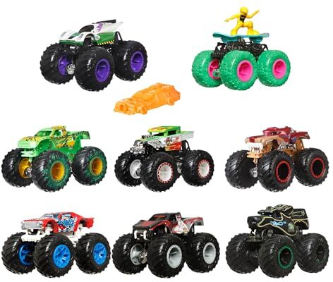 Hot Wheels - Monster Truck Veicolo a Sorpresa in Scala 1:64 con Ruote Giganti, da Collezione, Giocattolo per Bambini 3+Anni,