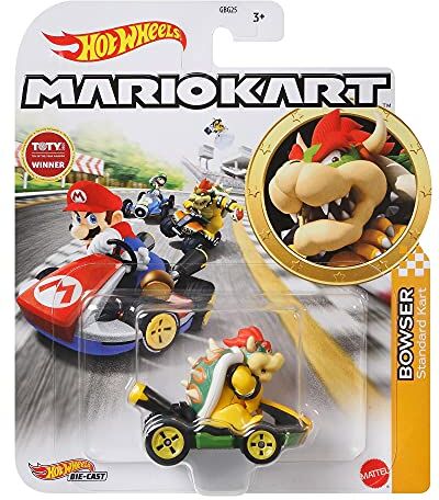 Hot Wheels Mario Kart Bowser in Standard Kart