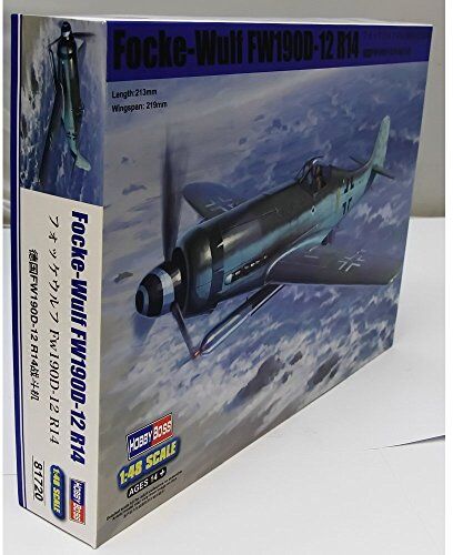 Hobbyboss ", scala 1:48, Focke Wulf FW190D aereo miliare, 12 cm R 35,56 (14-Kit di montaggio