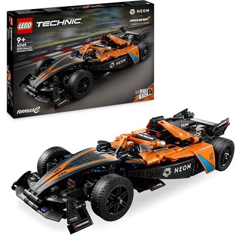 Lego Technic NEOM McLaren Formula E Race Car, Macchina Giocattolo per Bambini e Bambine da 9 Anni in su, Modellino di Auto da Corsa F1 da Costruire e da Esposizione, Idea Regalo di Compleanno