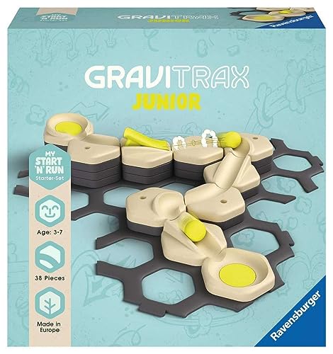 Ravensburger GraviTrax Junior Starter Set S Gioco Innovativo Ed Educativo Stem, a partire dai 3 anni