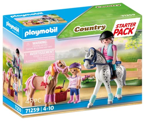 Playmobil Starter Pack  Gita A Cavallo per Bambini dai 4 Anni