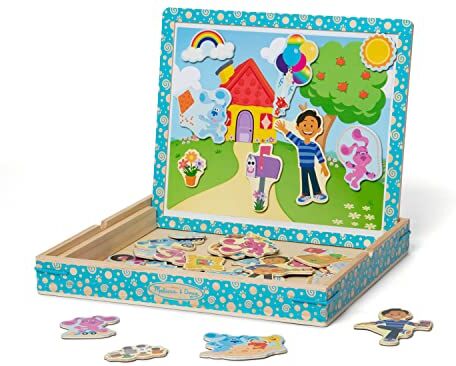 Melissa & Doug Blues Clues & You!   Gioco con Figure Magnetiche (48 Pezzi)   Regalo Ottimo per Bambine e Bambini