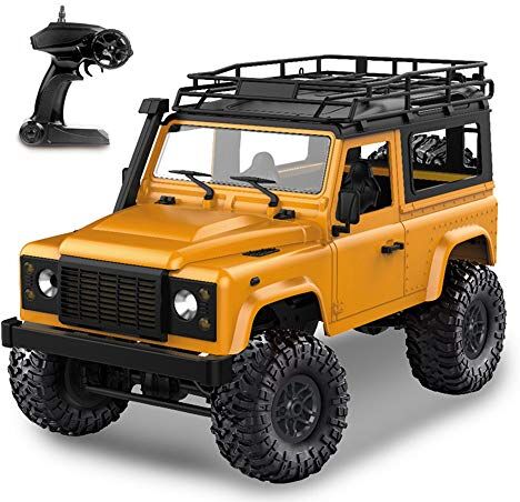 Goolsky MN-D90 Rock Crawler 1/12 4WD 2.4G Telecomando ad Alta velocit¨¤ off Road Truck RC Auto ha Condotto la Luce RTR, boys, unisex