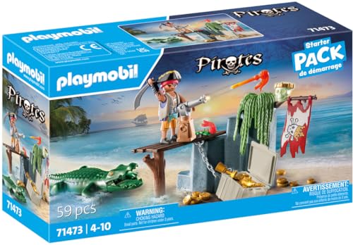 Playmobil Starter Packs  Pirata con Alligatore