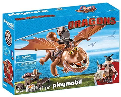 Playmobil DreamWorks Dragons , Gambedipesce e Muscolone, Dai 4 anni