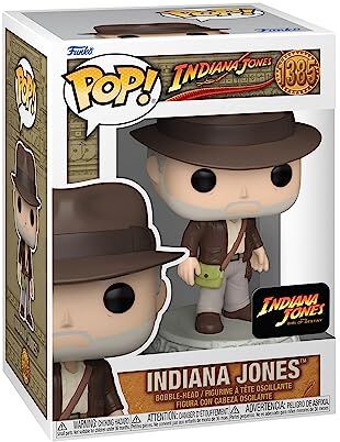 Funko Pop! Movies: IJ5 Indiana Jones- Figura in Vinile da Collezione Idea Regalo Merchandising Ufficiale Giocattoli per Bambini e Adulti Movies Fans Figura per i Collezionisti