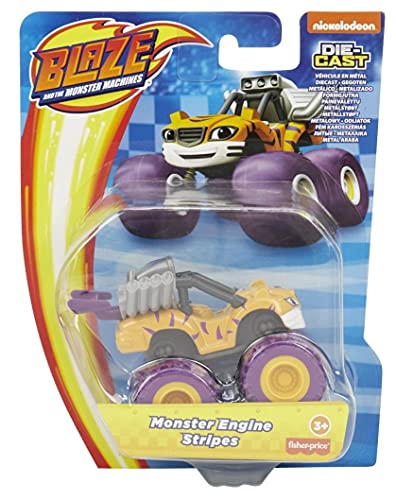 Fisher Price Blaze The Monster Machines GWX79 Veicolo in Metallo Monster Engine Stripes