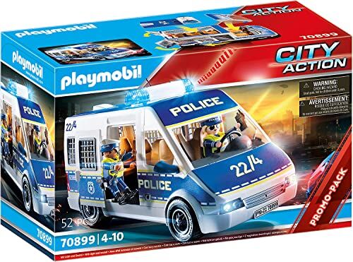 Playmobil Auto della Polizia con luci e Suoni 70899