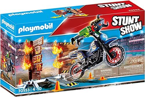 Playmobil Stuntshow , Moto da acrobazie, Dai 4 ai 10 anni