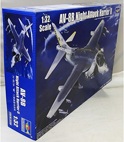 Trumpeter 1/32 Av8B Harrier II Night Attack Aircraft Model Kit [Toy] (Japan Import)