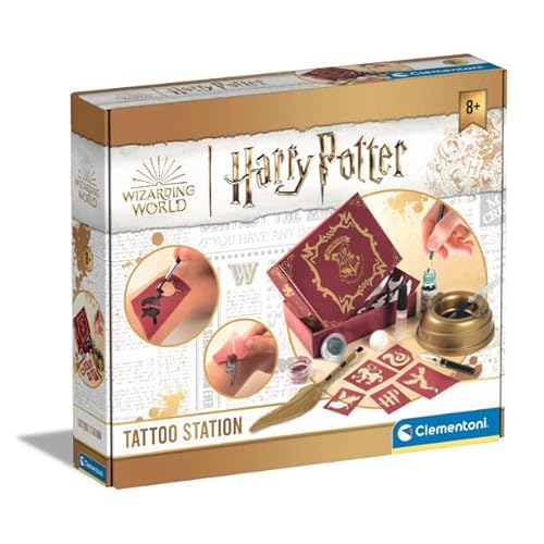 Clementoni Harry Potter Tattoo-Station, 7-10 anni