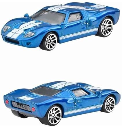 Hot Wheels Auto FORD GT40 Donne di FAST AND FURIOUS Modello Die Cast Scala 1:64 lunghezza 7cm