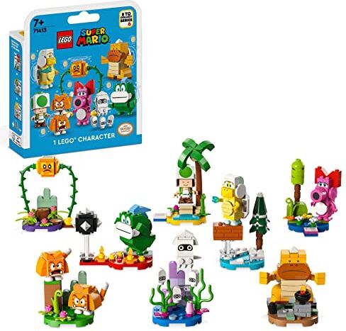 Lego Super Mario Pack Personaggi Serie 6, Mystery Box con Personaggio da Collezione (1 Figura Sorpresa Casuale), si Combina con i Giocattoli Starter Pack