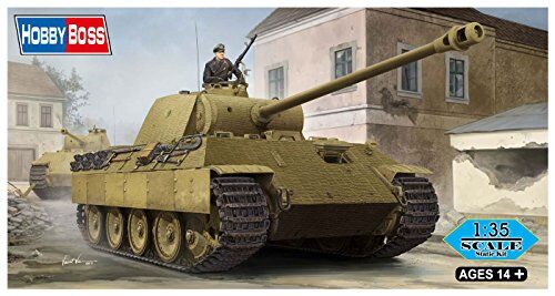 Hobbyboss Hobby Boss 084506 1/35 Sd.Kfz 171 PzKpfw Ausf. A Modellino di trenino in plastica, accessori per modellismo ferroviario, hobby, modellismo, multicolore