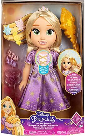 Disney Rapunzel capelli magici che si illuminano davvero, adatto per le bambine ed ottima come idea regalo, dai 3 anni si su