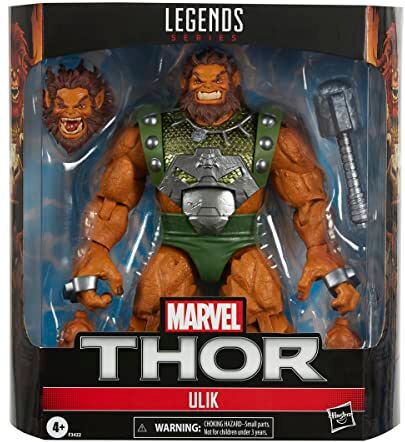 Hasbro Thor Marvel Legends Series Action Figure 2022 Ulik 20 cm, Multicolore