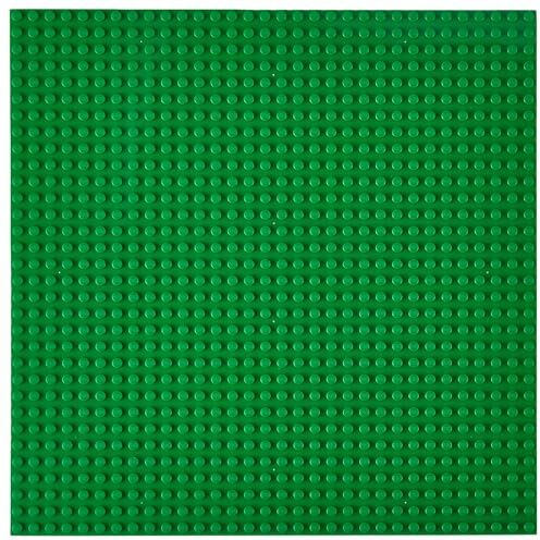 Strictly Briks Base per Costruzioni impilabile Compatibile con Tutte Le Principali Marche 25,4 x 25,4 cm Verde