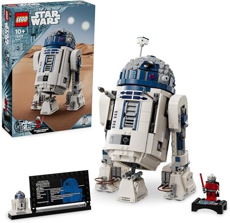 Lego Star Wars R2-D2, Giochi per Bambini e Bambine da 10 Anni, Modellino da Costruire di Personaggio Droide con Parti Mobili, Accessori e Minifigure da Collezione, Idea Regalo di Compleanno