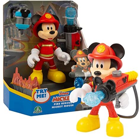 Giochi Preziosi MICKEY & MINNIE Figurina Mickey Pers CM15 Pompiere