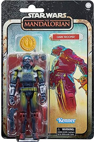 Hasbro Star Wars: The Mandalorian Black Series Credit Collection Statuetta Dark Trooper 15 cm